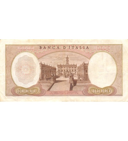 ITALIE - 10000 LIRE 04-01-1968 - MICHEL-ANGE