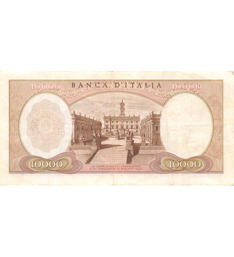 ITALIE - 10000 LIRE 04-01-1968 - MICHEL-ANGE