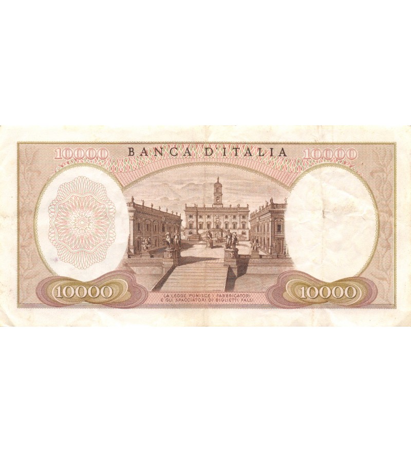 ITALIE - 10000 LIRE 04-01-1968 - MICHEL-ANGE