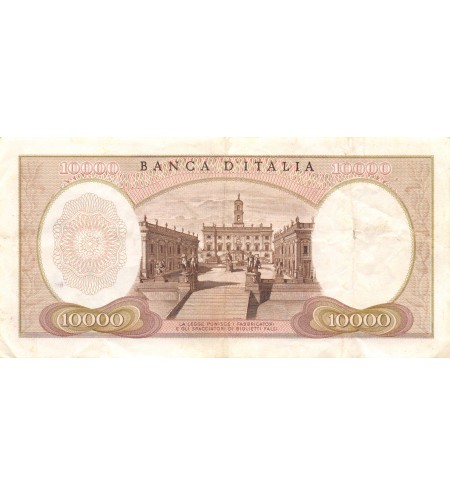 ITALIE - 10000 LIRE 04-01-1968 - MICHEL-ANGE