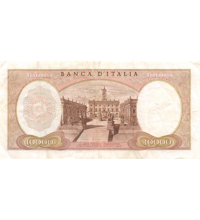 ITALIE - 10000 LIRE 20-05-1966 - MICHEL-ANGE