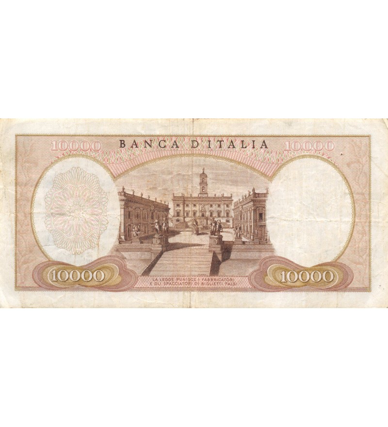 ITALIE - 10000 LIRE 03-07-1962 - MICHEL-ANGE