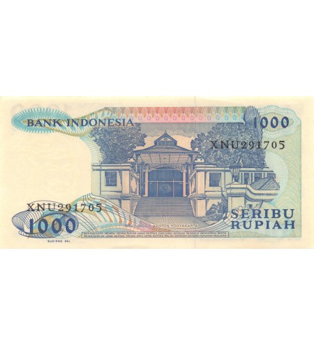 INDONESIE - 1000 RUPIAH 1987