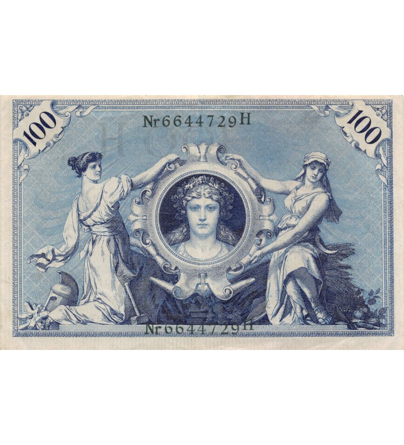 ALLEMAGNE - 100 MARK 07-02-1908