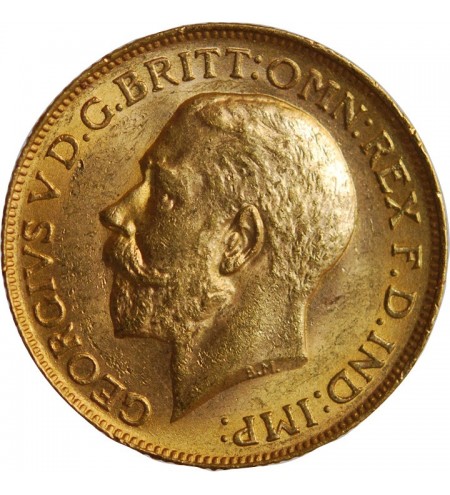 CANADA - GEORGE V SOUVERAIN OR 1918 C OTTAWA﻿