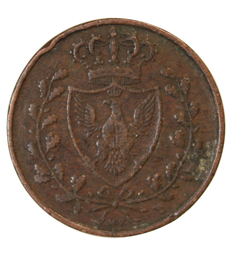 ITALIE, ROYAUME DE SARDAIGNE, CHARLES-FELIX - 3 CENTESIMI 1826 L