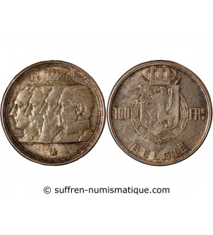 BELGIQUE - 100 FRANCS ARGENT 1951