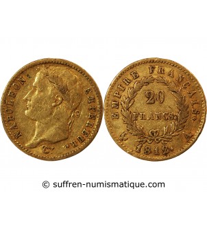 NAPOLEON Ier - 20 FRANCS OR 1812 A PARIS