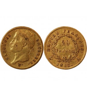 NAPOLEON Ier﻿ - 20 FRANCS OR 1813 A PARIS 2
