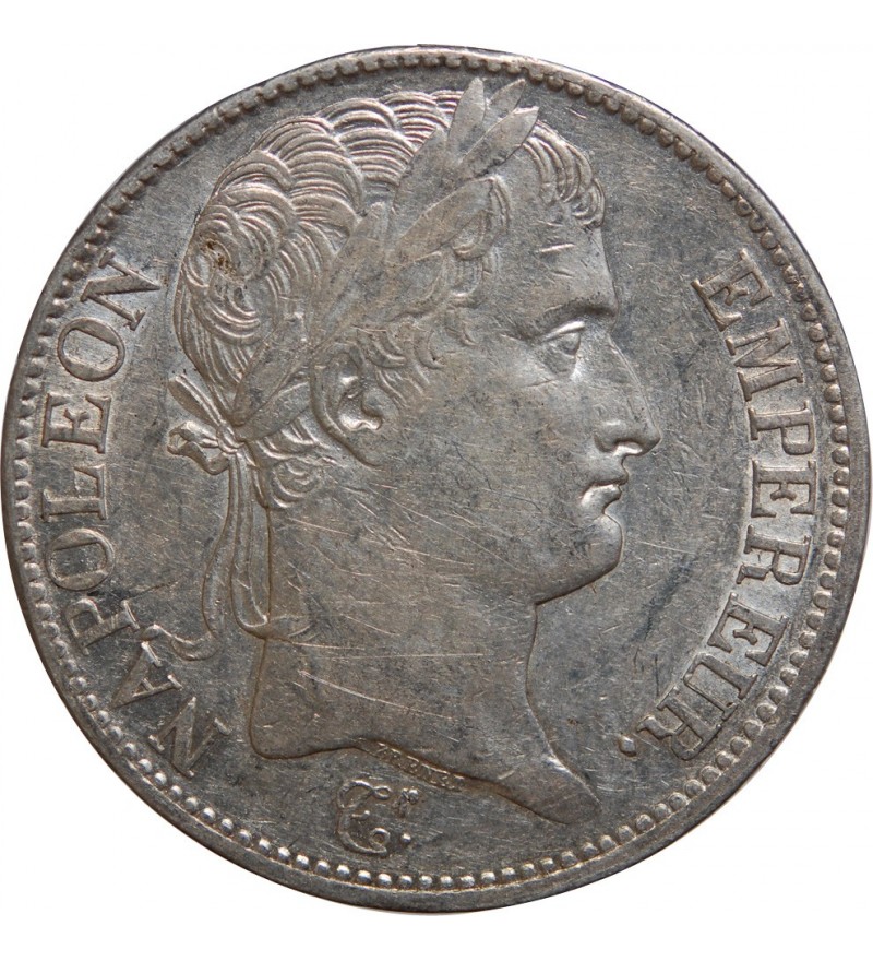 France 5 FRANCS NAPOLEON I  1809 B ROUEN