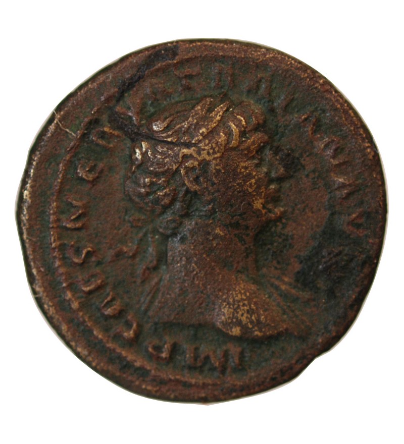 TRAJAN - QUADRANS 115 ROME - LOUVE