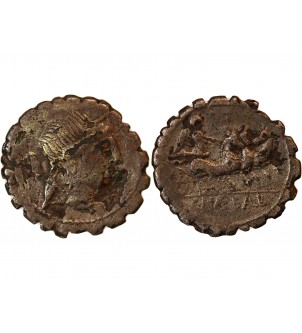 NAEVIA - DENIER ARGENT 79 AV JC ROME 2