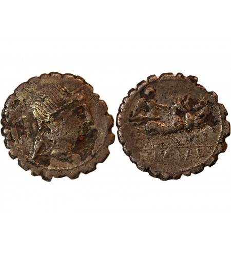 NAEVIA - DENIER ARGENT 79 AV JC ROME