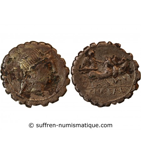 NAEVIA - DENIER ARGENT 79 AV JC ROME