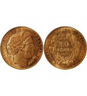 CERES ﻿- 10 FRANCS OR 1896 A PARIS﻿ 2