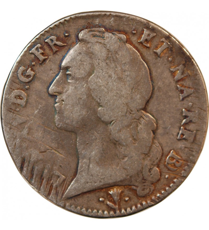 LOUIS XV - ECU DE BÉARN ARGENT AU BANDEAU 1755 PAU