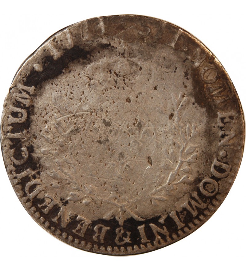 LOUIS XV - ECU ARGENT A LA VIEILLE TÊTE 1774 & AIX - R2