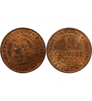 CERES - 1 CENTIME 1897 A PARIS 2