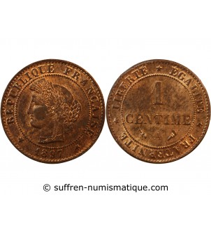 CERES - 1 CENTIME 1897 A PARIS