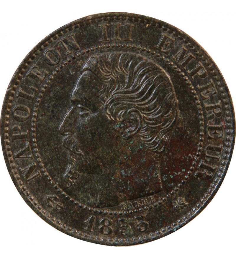 NAPOLEON III - 5 CENTIMES 1855 K BORDEAUX - Ancre