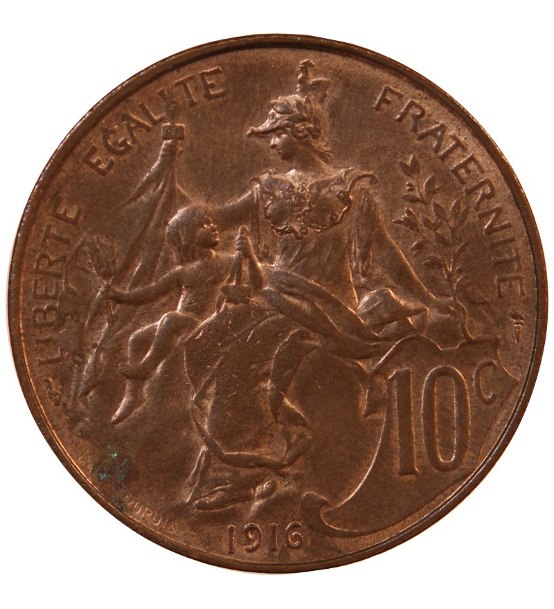 DUPUIS  - 10 CENTIMES 1916