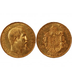 NAPOLEON III﻿ - 50 FRANCS OR 1858 A PARIS﻿﻿NAPOLEON III﻿ - 50 FRANCS OR 18662 A PARIS﻿ 2