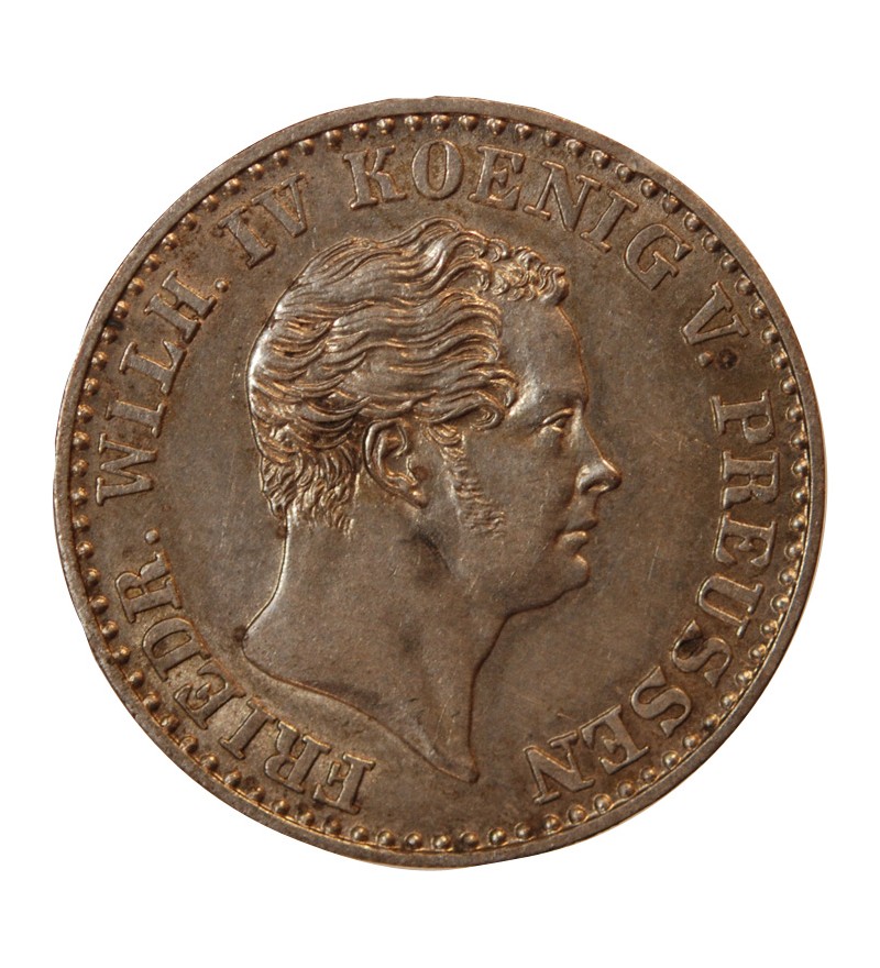 ALLEMAGNE, PRUSSE, FRIEDRICH WILHELM IV - 2 1/2 GROSCHEN 1850 A BERLIN