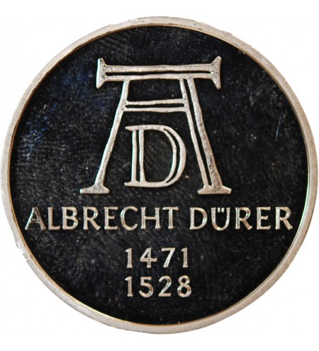 ALLEMAGNE - 5 MARK ARGENT 1971 G - ALBRECHT DURER - BELLE EPREUVE