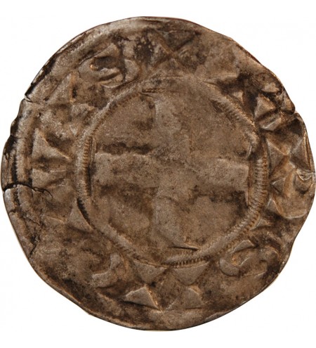 LOUIS VII LE JEUNE - DENIER PARISIS 1137 / 1180