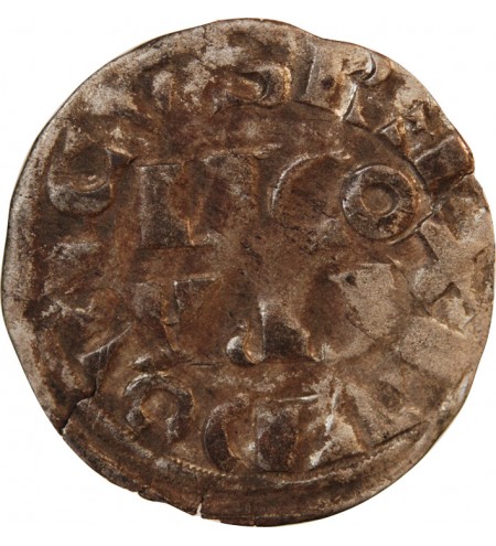 LOUIS VII LE JEUNE - DENIER PARISIS 1137 / 1180