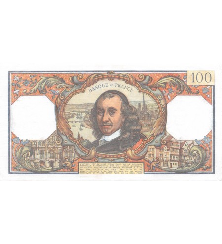 FRANCE, PIERRE CORNEILLE - 100 FRANCS 05.08.1976 - SÉRIE Q.999 - TTB+