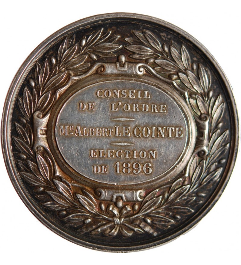 France Conseil De L'Ordre - Barreau De Paris 1896
