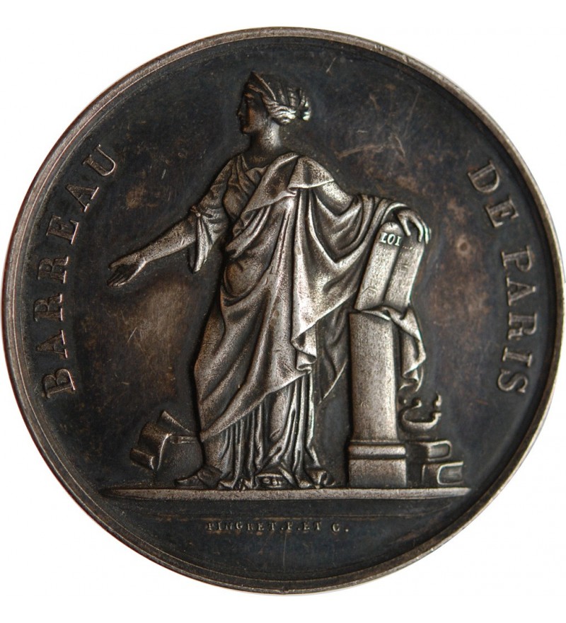 France Conseil De L'Ordre - Barreau De Paris 1896