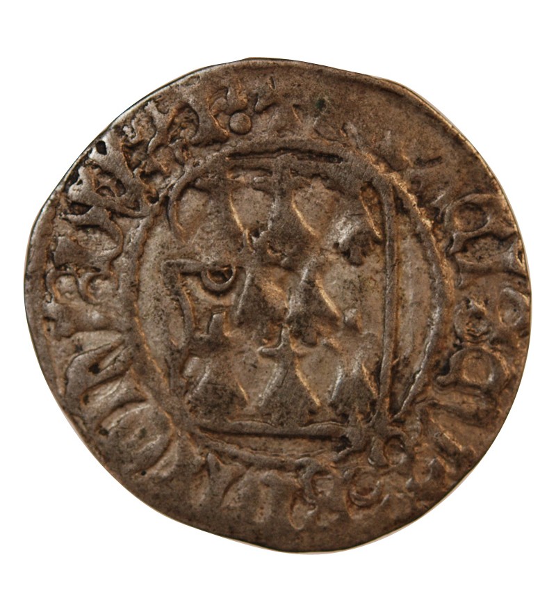 DUCHE DE BRETAGNE, FRANCOIS Ier - BLANC A LA TARGE 458 / 1488 RENNES