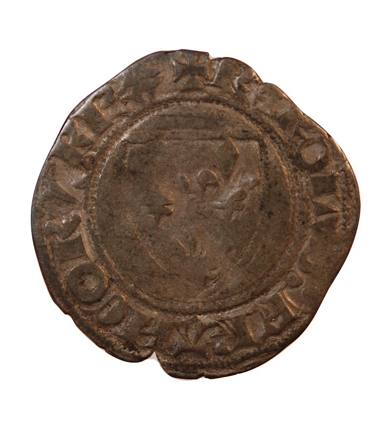 CHARLES VI - BLANC GUENAR 1380 / 1422 TOURNAI