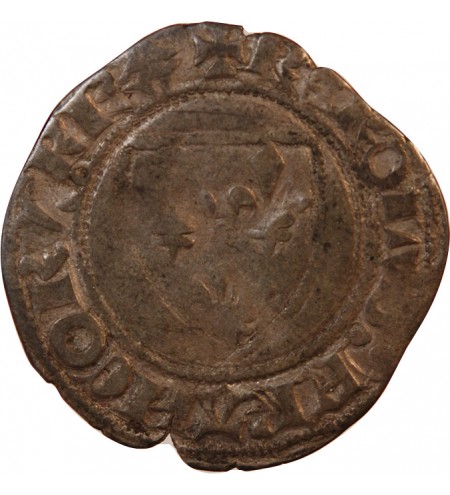 CHARLES VI - BLANC GUENAR 1380 / 1422 TOURNAI