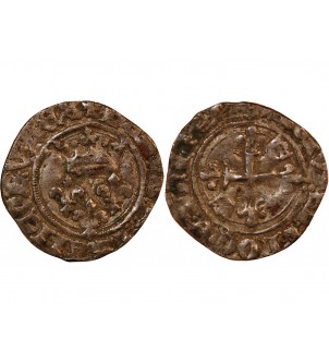 CHARLES VI - GROS DIT "FLORETTE" 1380 / 1422 TOULOUSE ? 2