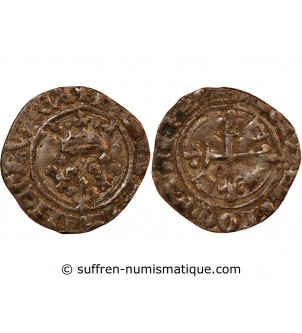 CHARLES VI - GROS DIT "FLORETTE" 1380 / 1422 TOULOUSE ?