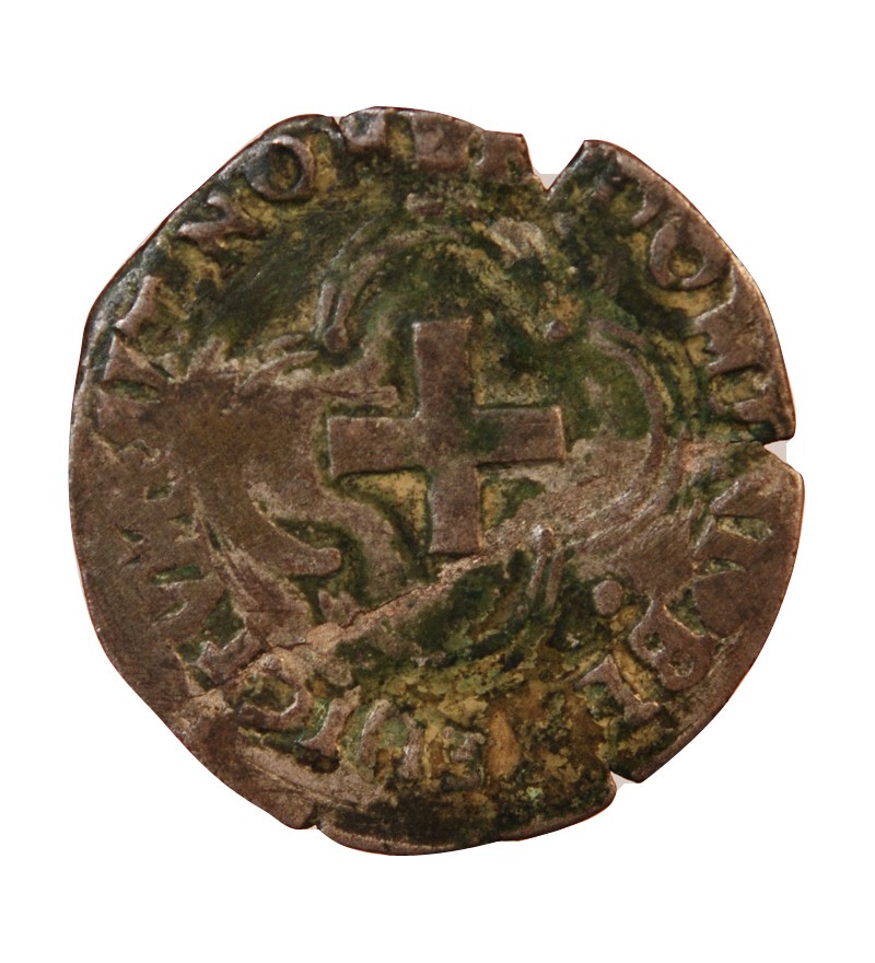 FRANCOIS Ier - DOUZAIN A LA CROISETTE 1515 / 1545 COEUR