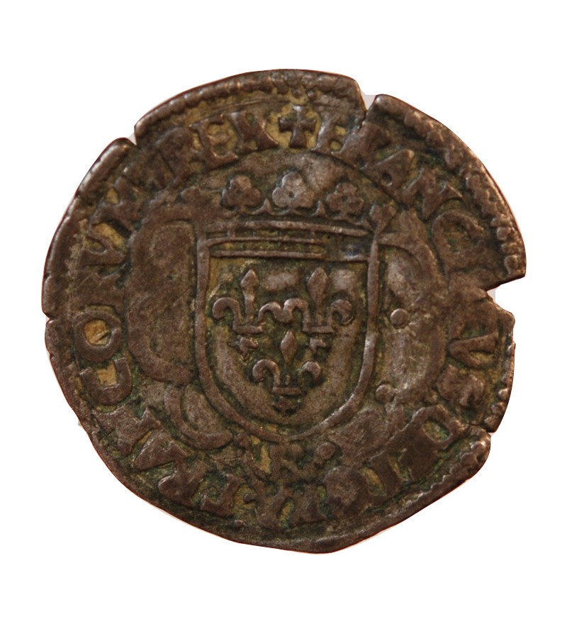 FRANCOIS Ier - DOUZAIN A LA CROISETTE 1515 / 1545 COEUR