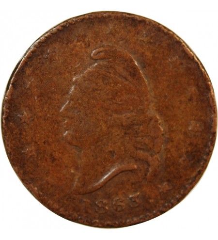 USA - JETON CUIVRE 1863 - REMEMBRANCE OF THE WAR