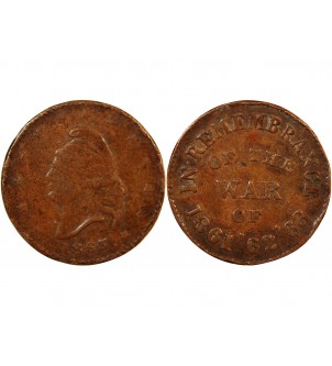 USA - JETON CUIVRE 1863 - REMEMBRANCE OF THE WAR 2