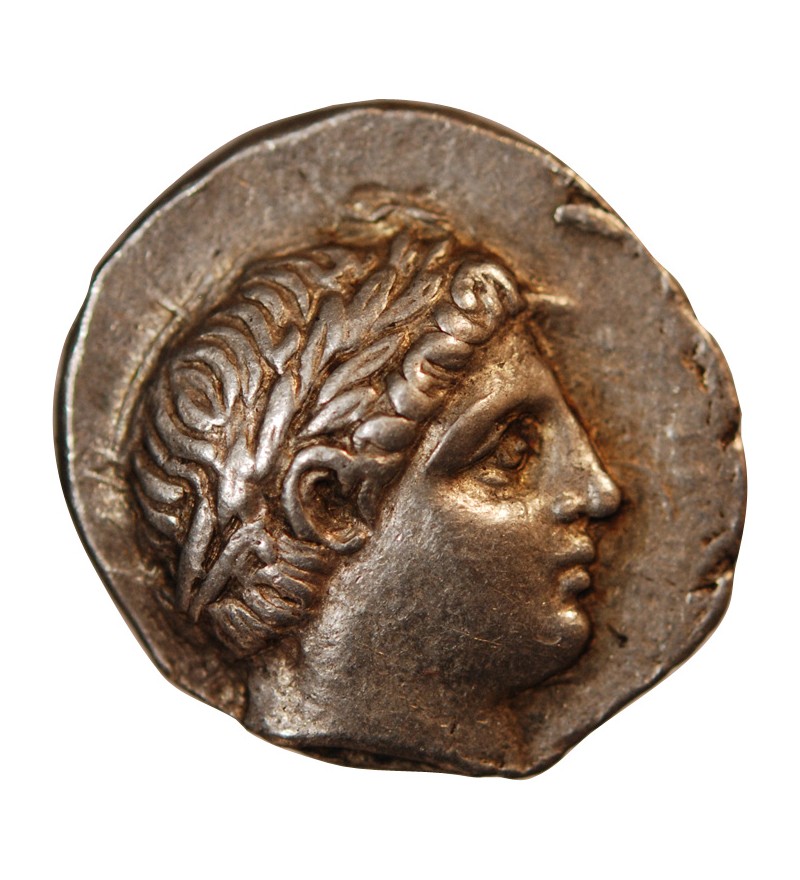 ROYAUME DE PEONIE, PATRAOS - TETRADRACHME ARGENT 335 / 315 AV JC
