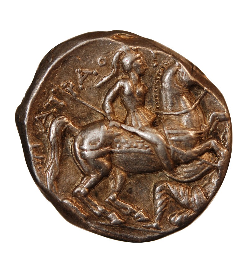 ROYAUME DE PEONIE, PATRAOS - TETRADRACHME ARGENT 335 / 315 AV JC