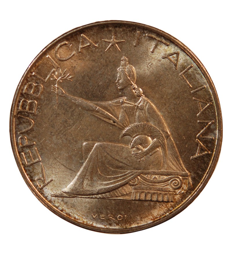 ITALIE - 500 LIRE ARGENT 1961 R ROME - UNITE ITALIENNE