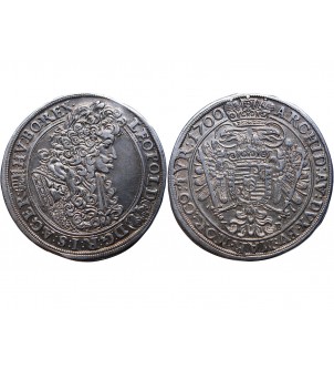 Hongrie HONGRIE - LEOPOLD Ier 1/2 THALER 1700 KREMNITZ﻿ 2