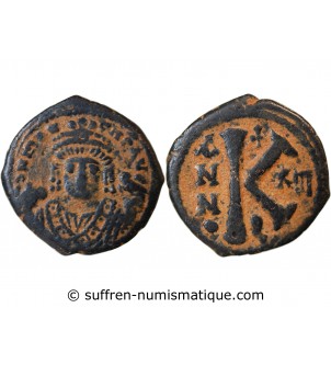 MAURICE TIBERE﻿﻿ - DEMI-FOLLIS 594 / 595 ANTIOCHE