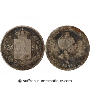 NORVEGE, OSCAR I - 24 SKILLING 1850