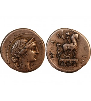 AEMILIA - DENIER ARGENT 114 / 113 AV JC ROME 2