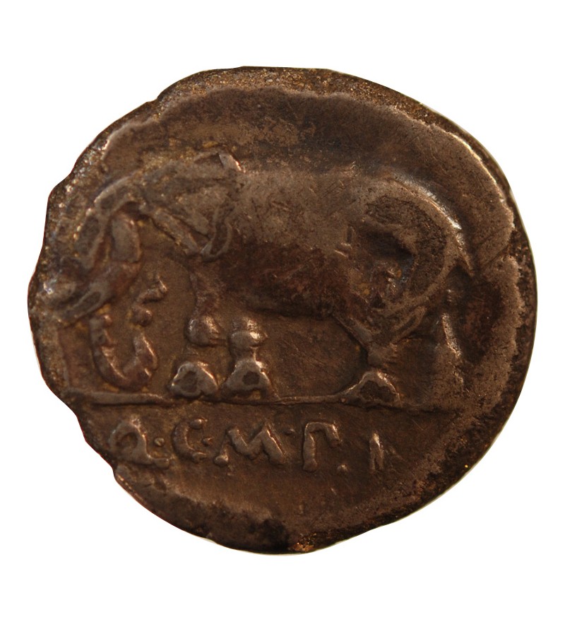 CAECILIA - DENIER ARGENT 81 AV JC ROME